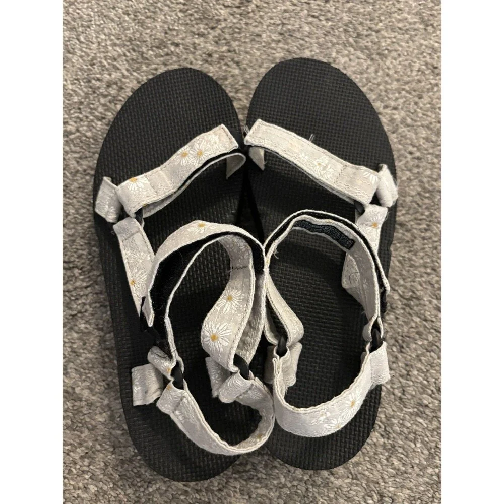Teva‎ Flatform Universal Gloriosa Sandals Womens Sz 10 Daisies Festival